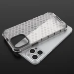 Honeycomb Case Armor Cover With Tpu Bumper For Transparent Kryt iPhone 13 Pro Max