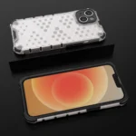 Honeycomb Case For Armored Hybrid Cover Black Kryt iPhone 14