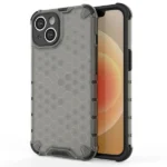Honeycomb Case For Armored Hybrid Cover Black Kryt iPhone 14
