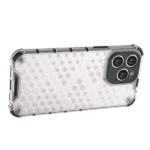 Honeycomb Case For Armored Hybrid Cover Black Kryt iPhone 14 Pro