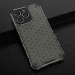 Honeycomb Case For Armored Hybrid Cover Black Kryt iPhone 14 Pro Max