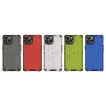 Honeycomb Case For Armored Hybrid Cover Blue Kryt iPhone 14