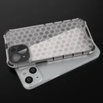 Honeycomb Case For Armored Hybrid Cover Blue Kryt iPhone 14