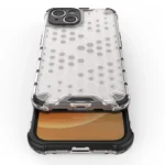 Honeycomb Case For Armored Hybrid Cover Blue Kryt iPhone 14