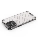 Honeycomb Case For Armored Hybrid Cover Blue Kryt iPhone 14 Pro