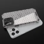 Honeycomb Case For Armored Hybrid Cover Blue Kryt iPhone 14 Pro