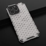 Honeycomb Case For Armored Hybrid Cover Blue Kryt iPhone 14 Pro