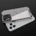 Honeycomb Case For Armored Hybrid Cover Blue Kryt iPhone 14 Pro