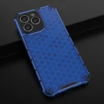 Honeycomb Case For Armored Hybrid Cover Blue Kryt iPhone 14 Pro Max