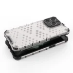 Honeycomb Case For Armored Hybrid Cover Transparent Kryt iPhone 14 Pro