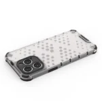 Honeycomb Case For Armored Hybrid Cover Transparent Kryt iPhone 14 Pro