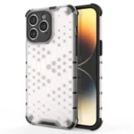 Honeycomb Case For Armored Hybrid Cover Transparent Kryt iPhone 14 Pro