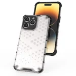Honeycomb Case For Armored Hybrid Cover Transparent Kryt iPhone 14 Pro Max