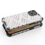 Honeycomb Case For Plus Armored Hybrid Cover Transparent Kryt iPhone 14 Plus