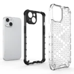 Honeycomb Case For Plus Armored Hybrid Cover Transparent Kryt iPhone 14 Plus