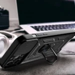 Hybrid Armor Camshield Case For Armored Case With Camera Cover Black Kryt iPhone 13 Pro