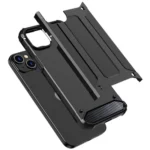 Hybrid Armor Case - Black Kryt iPhone 15