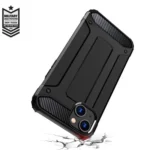 Hybrid Armor Case - Black Kryt iPhone 15