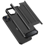 Hybrid Armor Case - Black Kryt iPhone 15