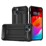 Hybrid Armor Case - Black Kryt iPhone 15