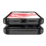 Hybrid Armor Case Black Kryt iPhone 16 Pro Max