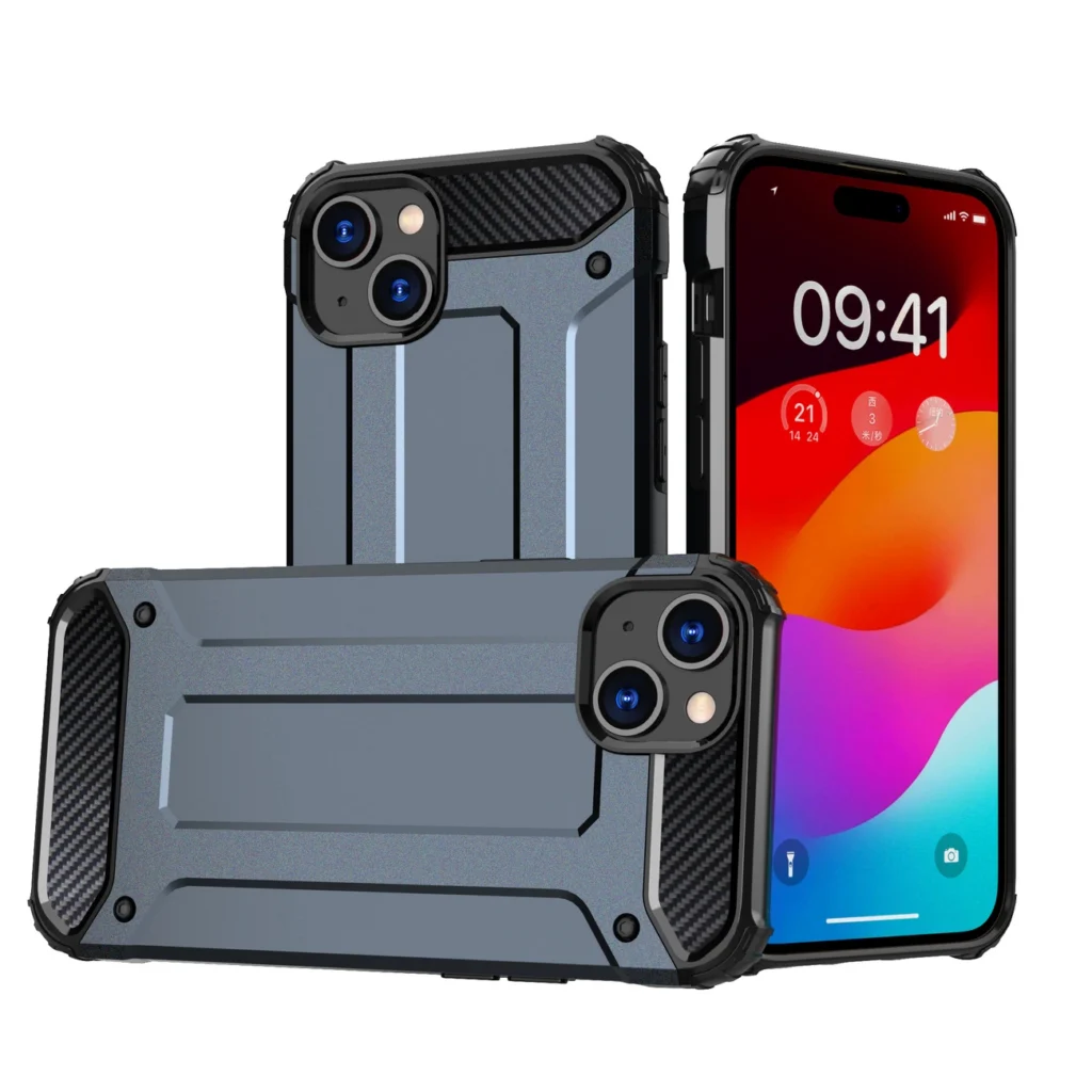 Hybrid Armor Case - Blue Kryt iPhone 15