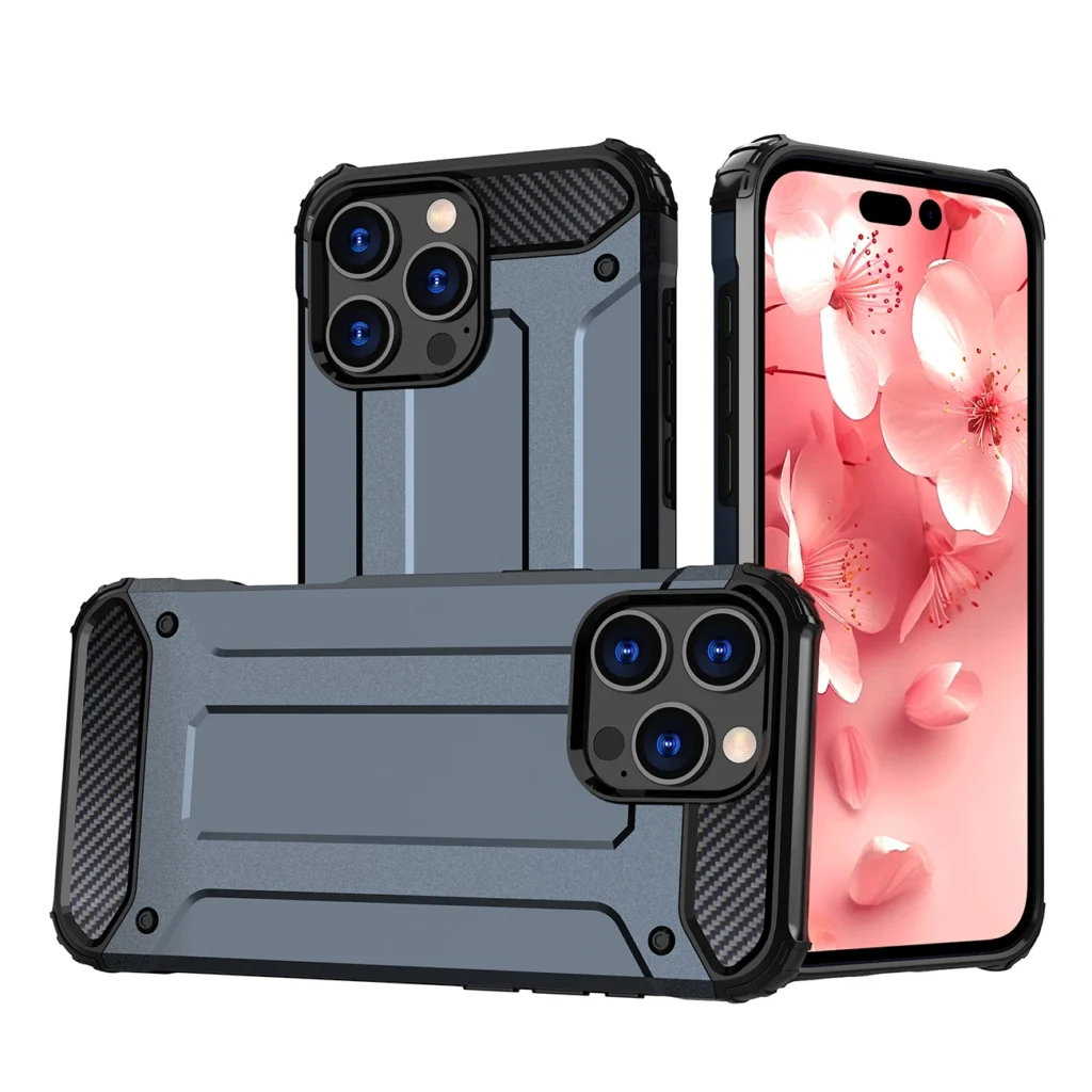 Hybrid Armor Case Blue Kryt iPhone 16 Pro