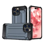 Hybrid Armor Case Blue Kryt iPhone 16 Pro Max