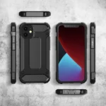 Hybrid Armor Case Tough Rugged Cover For Black Kryt iPhone 12 Pro Max