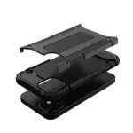 Hybrid Armor Case Tough Rugged Cover For Black Kryt iPhone 12 Pro Max