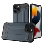 Hybrid Armor Case Tough Rugged Cover For Blue Kryt iPhone 13 Pro