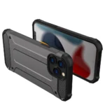 Hybrid Armor Case Tough Rugged Cover For Blue Kryt iPhone 13 Pro Max
