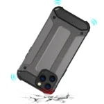 Hybrid Armor Case Tough Rugged Cover For Blue Kryt iPhone 13 Pro Max