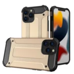 Hybrid Armor Case Tough Rugged Cover For Golden Kryt iPhone 13 Pro