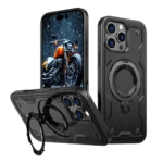 Hybrid Armor Trendy Case With MagSafe Black Kryt iPhone 16 Pro