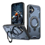 Hybrid Armor Trendy Case With MagSafe Blue Kryt iPhone 16 Plus