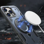 Hybrid Armor Trendy Case With MagSafe Blue Kryt iPhone 16 Pro