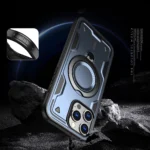 Hybrid Armor Trendy Case With MagSafe Blue Kryt iPhone 16 Pro