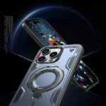 Hybrid Armor Trendy Case With MagSafe Blue Kryt iPhone 16 Pro