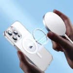 Joyroom 14d Magnetic Case Magnetic Case For Plus Compatible With MagSafe Transparent (jr-14d7) Kryt iPhone 14 Plus