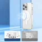 Joyroom 14d Magnetic Case Magnetic Case For Plus Compatible With MagSafe Transparent (jr-14d7) Kryt iPhone 14 Plus