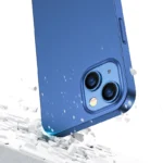 Joyroom 360 Full Case Front And Back Cover + Tempered Glass Screen Protector Blue (Jr-Bp927 Blue) iPhone 13