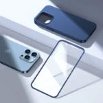 Joyroom 360 Full Case Front And Back Cover + Tempered Glass Screen Protector Blue (Jr-Bp935 Blue) iPhone 13 Pro