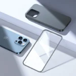 Joyroom 360 Full Case Front And Back Cover + Tempered Glass Screen Protector Grey (Jr-Bp928 Tranish) iPhone 13 Pro Max
