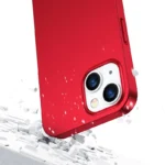 Joyroom 360 Full Case Front And Back Cover + Tempered Glass Screen Protector Red (Jr-Bp927 Red) iPhone 13