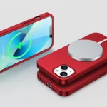 Joyroom 360 Full Case Front And Back Cover + Tempered Glass Screen Protector Red (Jr-Bp927 Red) iPhone 13
