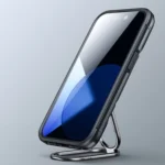Joyroom Dual Hinge Case For Plus Armored Case With A Stand And A Ring Holder Black Kryt iPhone 14 Plus