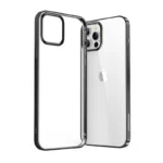 Joyroom New Beautiful Series Ultra Thin Case With Electroplated Frame For Black (jr-bp796) Kryt iPhone 12 Pro Max