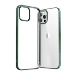 Joyroom New Beautiful Series Ultra Thin Case With Electroplated Frame For Green (jr-bp796) Kryt iPhone 12 Pro Max