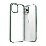 Joyroom New Beautiful Series Ultra Thin Case With Electroplated Frame For Green (jr-bp796) Kryt iPhone 12 Pro Max